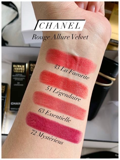 chanel lipstick allure velvet.